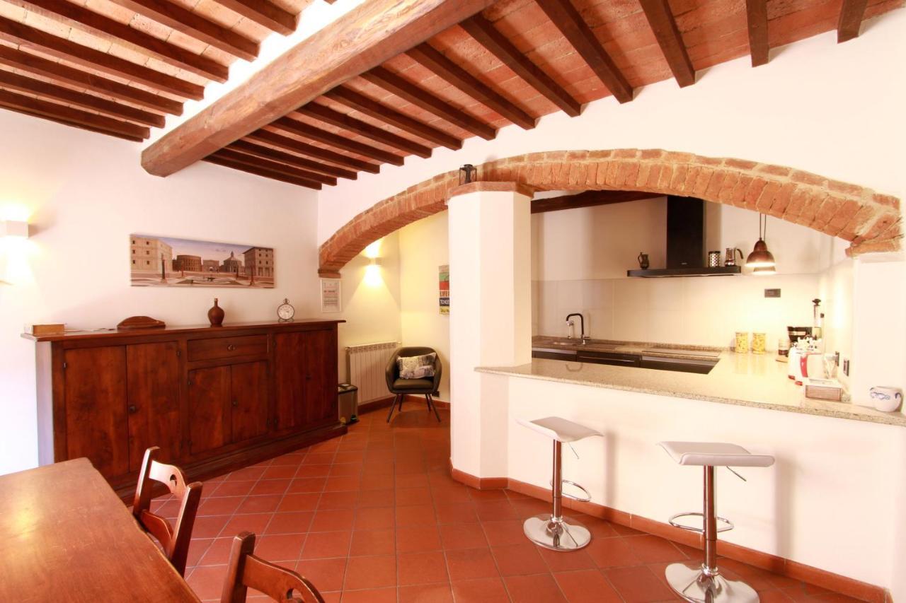 La Casa Nel Borgo Monticchiello Exterior foto
